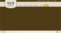 Desktop Screenshot of legacyretirement.com